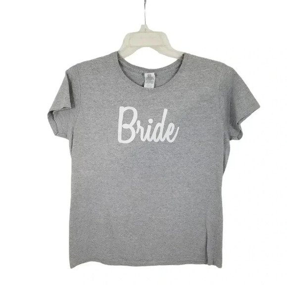 Minnie Mouse XL Heavy Cotton Short Sleeve Tee Bride Light Grey - Picture 2 of 7